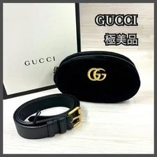Gucci — Gucci Marmont GG Belt 476434 525040 With Receipt! — Handbag — resale