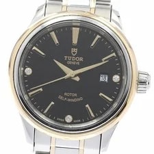 Tudor — Tudor 12103 Style Date 3P Diamond Automatic Good Condition With 93 — Watch — resale