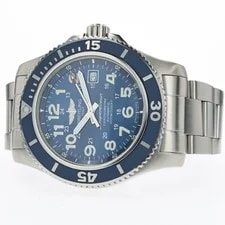 Breitling — Breitling Superocean II 44 Blue Dial Stainless Steel Automatic A17392 — Watch — resale