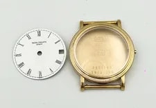Patek Philippe — A Patek Philippe Dial and Case. 18k Gold. — Watch — resale