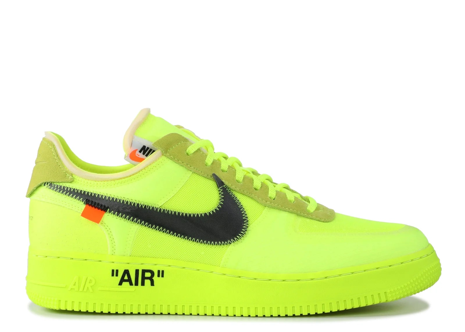 Off-White — Off-White X Air Force 1 Low 'Volt' — Sneaker — resale