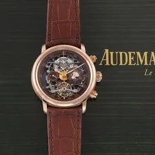 Audemars Piguet — Audemars Piguet Factory Serviced Jules Audemars Tourbillon Chronograph Skeleton — Watch — resale