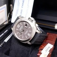 Panerai — Panerai 44mm Titanium Automatic Tobacco Brown Dial Luminor Marina PAM00240 — Watch — resale
