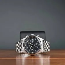 IWC — 39mm IWC Pilot Flieger Chronograph Day Date IW3706 / — Watch — resale