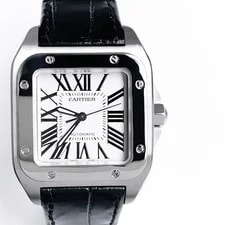Cartier — Cartier Santos 100 MM Watches — Watch — resale