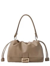 Fendi — Fendi $4300 Baguette Soft Large Dove New & — Handbag — resale