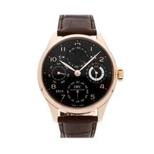 IWC — IWC Portugieser Perpetual Calendar Rose Gold Auto 44mm Strap IW5032-02 — Watch — resale