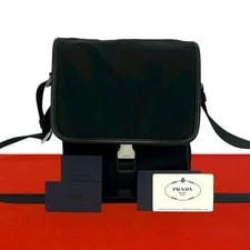 Prada — Prada Triangle Plate Mal Fittings Genuine — Handbag — resale