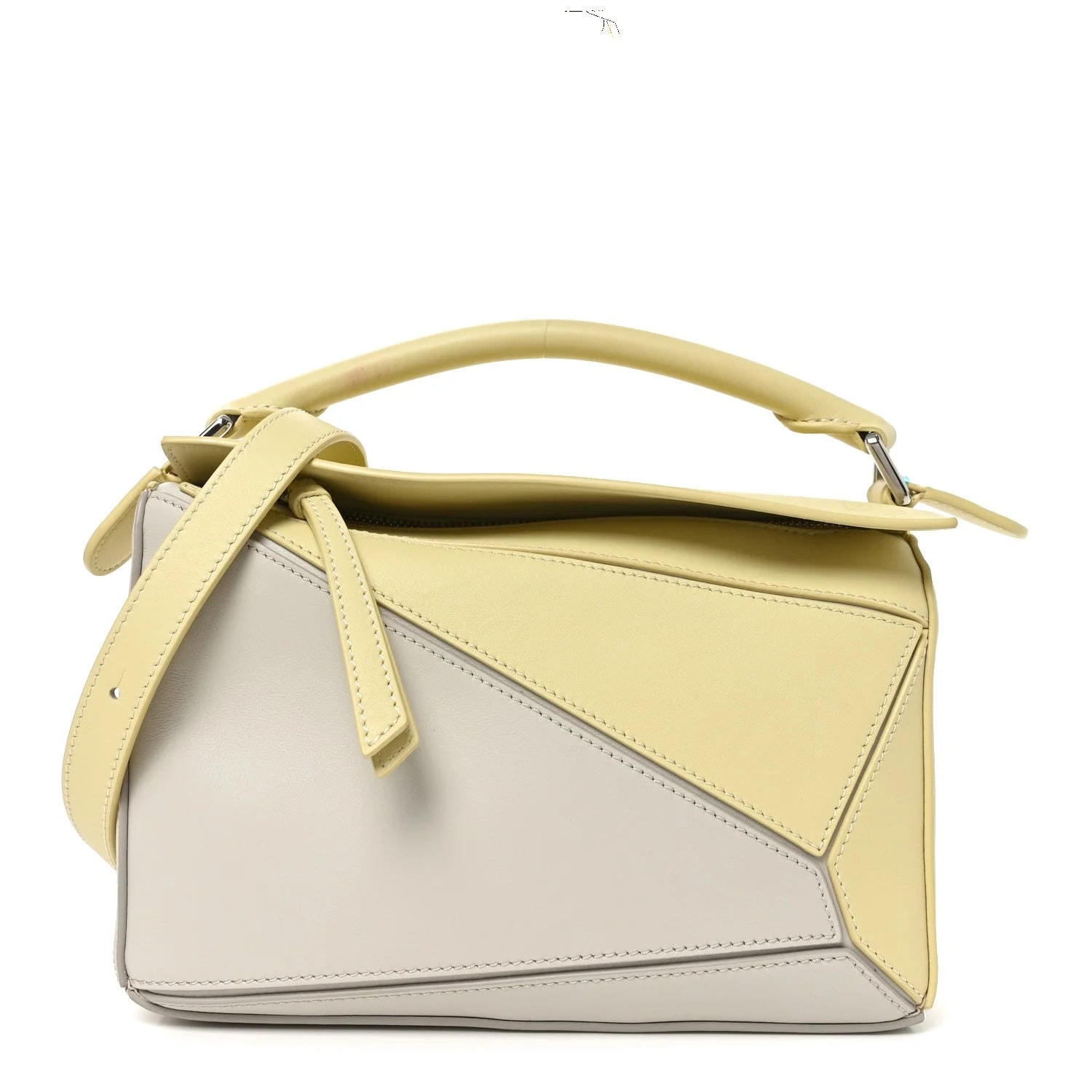 Loewe — X Albers Small Puzzle Pale Light — Handbag — resale