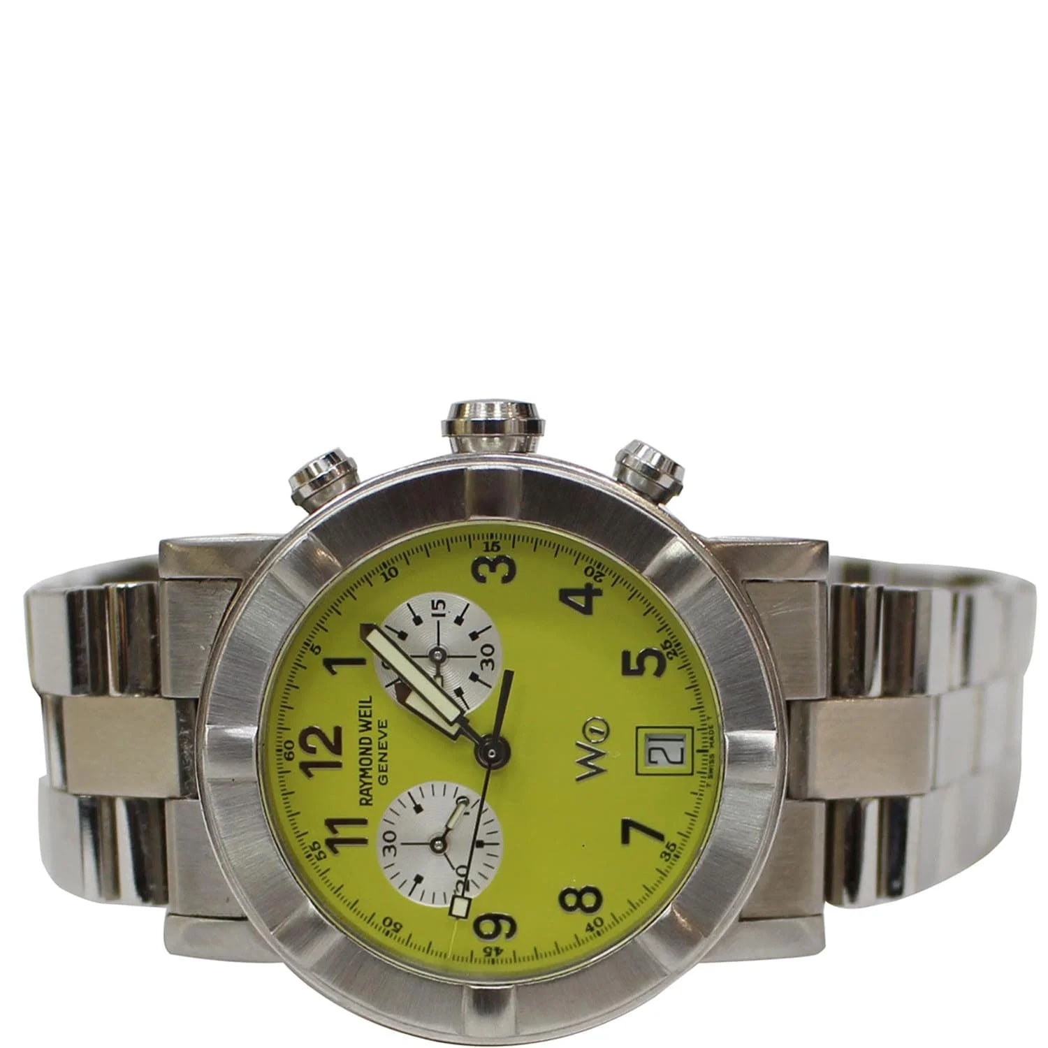 Raymond Weil — Raymond Weil W1 Parsifal Chronograph 6800 Lime Dial 35mm — Watch — resale