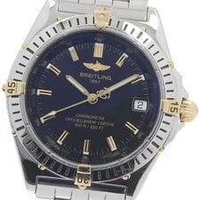 Breitling — Breitling Wings B10350 Date Black Dial Automatic Boy's Watch_952650 — Watch — resale
