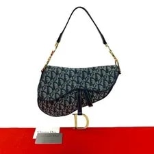 Dior — Christian Dior Saddle Trotter CD Logo Metal ... — Handbag — resale