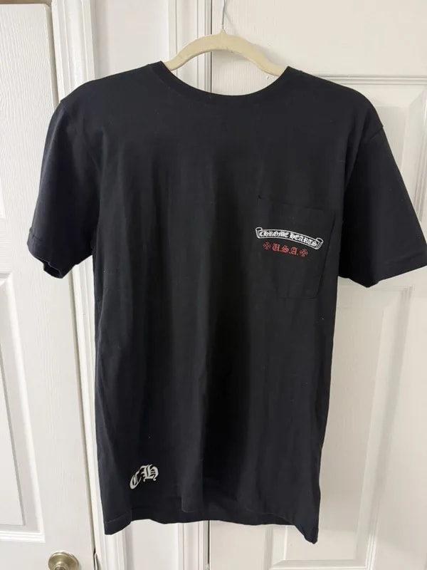 Chrome Hearts — Hearts USA Flag Tee ' — streetwear — resale