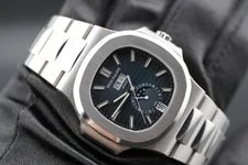 Patek Philippe — Patek Philippe Nautilus 5726/1A Blue Annual Calendar Moonphase 2022 Full Set — Watch — resale