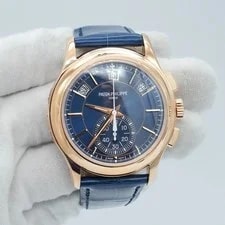 Patek Philippe — New Patek Philippe Complications Blue Dial 5905R-010 2025 B&P — Watch — resale
