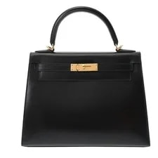 Hermès — Hermes Kelly 28 Stitched Exterior 2Way × Hardware #W112 — Handbag — resale