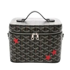 Goyard — Goyard Paris Muse Vanity Case Herringbone Auth — Handbag — resale