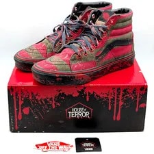VANS — Vans House of Terror X Sk8 Hi Nightmare on Elm Street Shoe — Sneaker — resale