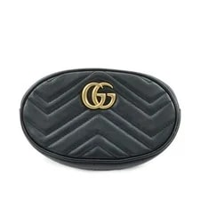 Gucci — Gucci GG Marmont Waist Crosbody 476434 Authentic F/S — Handbag — resale