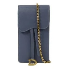 Dior — Christian Dior CD GHW Saddle Phone — Handbag — resale