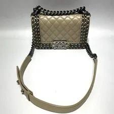 Chanel — Chanel Small Chained Boy Flap Old — Handbag — resale