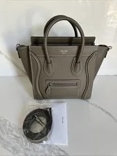Celine — Auth Celine Luggage Shopper - Drummed Calf Great Condition! — Handbag — resale