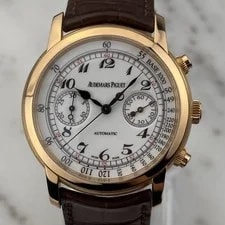 Audemars Piguet — Circa 2014 Audemars Piguet Jules Audemars Chronograph Rose Gold 26100OR — Watch — resale