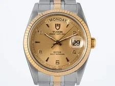 Tudor — ** Tudor Prince Day-Date Gold Arabic Dial Automatic 76213 W — Watch — resale