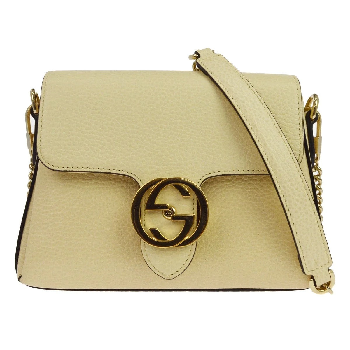 Gucci — Gucci Interlocking Chain Neutral — Handbag — resale