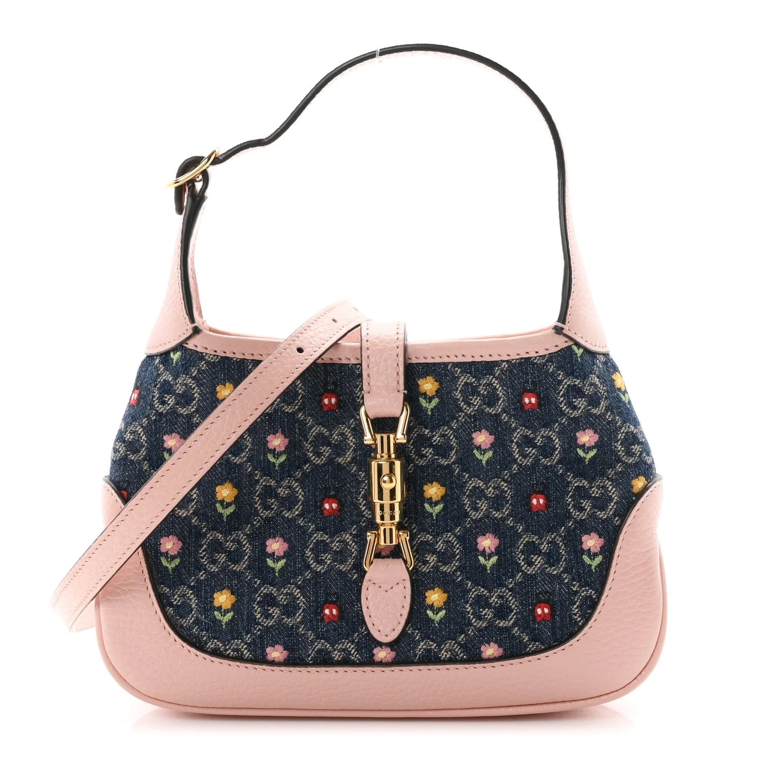 Gucci — New GG Love Parade Mini Jackie 1961 Hobo Light — Handbag — resale