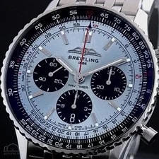 Breitling — Breitling Navitimer B01 Chronograph 43 Ice Blue Dial AB0138241C1A1 — Watch — resale