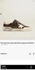 Golden Goose — Golden Goose ’S Superstar Limited Edition and Star — Sneaker — resale