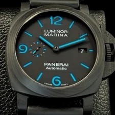 Panerai — Panerai Luminor Marina Carbotech 44mm Black Dial PAM01661 2021 Box & Papers — Watch — resale
