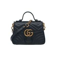 Gucci — Gucci GG Marmont Matelasse Mini Top Handle — Handbag — resale