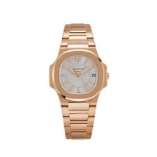 Patek Philippe — Patek Philippe Nautilus 7011/1R-001 '' Rose Gold Silver Dial (2010) — Watch — resale