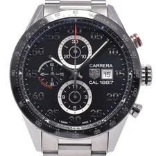 TAG Heuer — TAG Heuer CAR2A10 Carrera Caliber 1887 Chronograph Black Automatic — Watch — resale