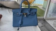 Hermès — Hermès Birkin Top Handle Satchel, , Lock Keys Clochette — Handbag — resale