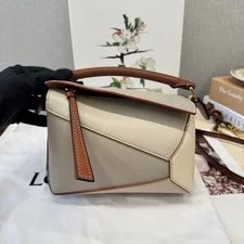 Loewe — Loewe Puzzle Mini Light Smooth Crossbody Duty Paid — Handbag — resale
