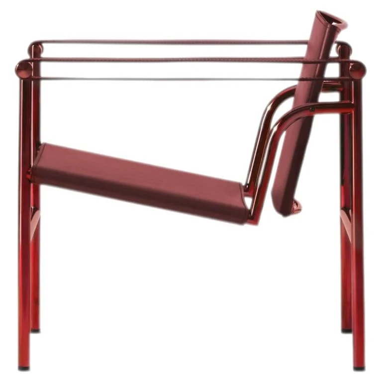 Cassina, Charlotte Perriand, Le Corbusier, Le Corbusier, Pierre Jeanneret, Charlotte Perriand Cassina, Pierre Jeanneret — Cassina LC1 “Fauteuil Dossier Basculant, 60” Limited Edition — Furniture — resale