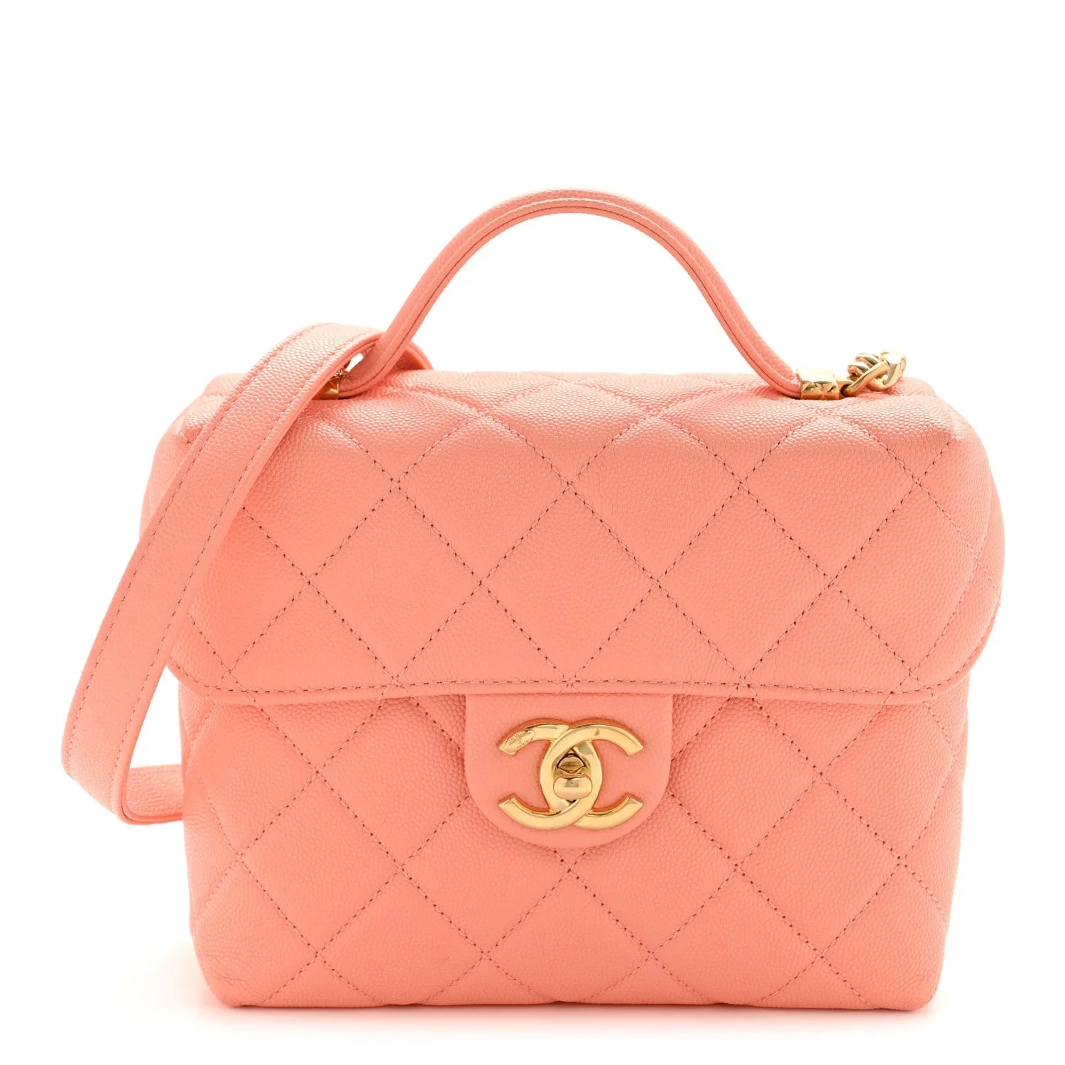 Chanel — Handy Box Vanity Case — Handbag — resale