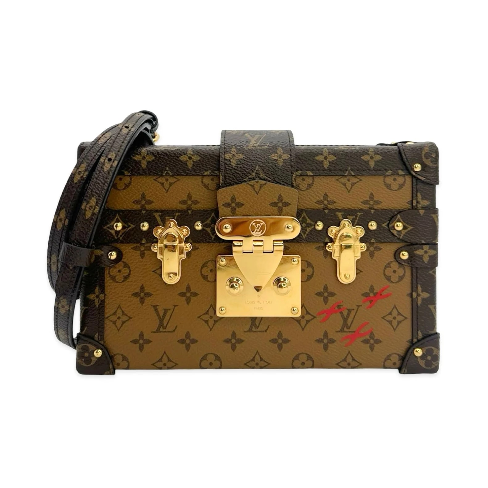 Luv Luxe Scottsdale — Louis Vuitton Reverse Petite Malle — Handbag — resale