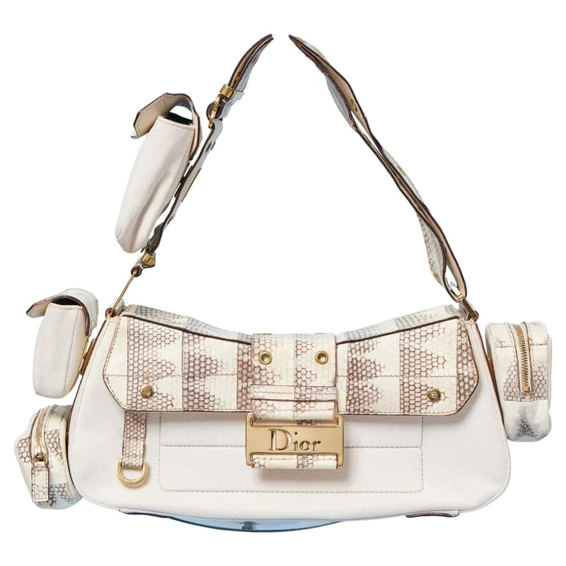 Dior — And Canevas Street Chic Colombus By Christian Dior — Handbag — resale