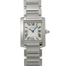 Cartier — Cartier Tank W51008Q3 ( 2384) 18mm Stainless Steel Silver #WW6735 — Watch — resale