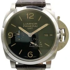 Panerai — Panerai Luminor 1950 3 Days GMT Power Reserve Acciaio PAM01321 Black #104 — Watch — resale