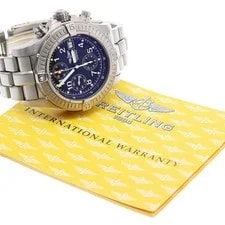 Breitling — Breitling Chrono Avenger E13360 Automatic 44mm Papers Black Chronograph — Watch — resale