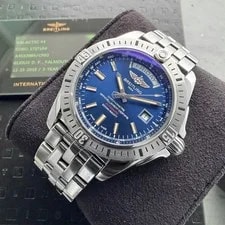 Breitling — 44 Breitling Galactic 44 A45310 - + Blue Dial — Watch — resale
