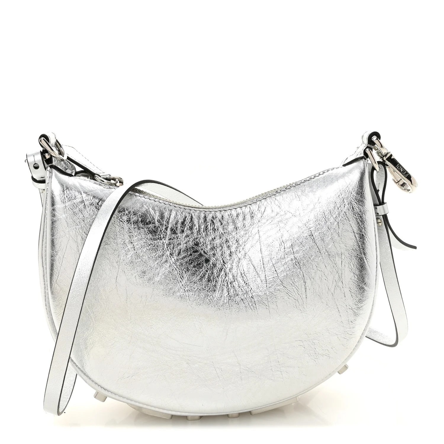 HOBO — Rock Millenium Mini Fendigraphy Hobo Argento — Handbag — resale