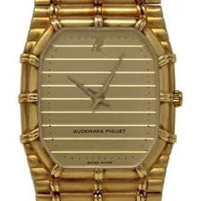 Audemars Piguet — Audemars Piguet Bamboo 18K Yellow Gold Quartz *2YEARWARRANTY* #Apb — Watch — resale