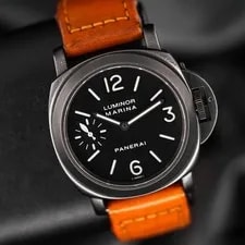Panerai — Panerai Luminor Marina Black PVD Excellent Full Set Box and Papers - PAM00004 — Watch — resale