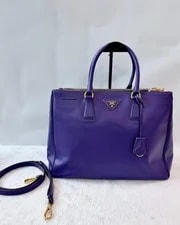 Prada — Prada Galleria Large‑Siz Lux Detachable Strap Pre‑Owned — Handbag — resale